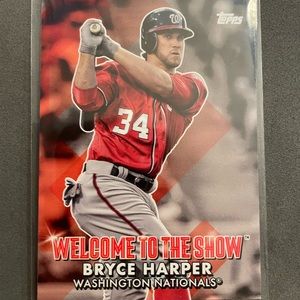 Bruce Harper Topps card